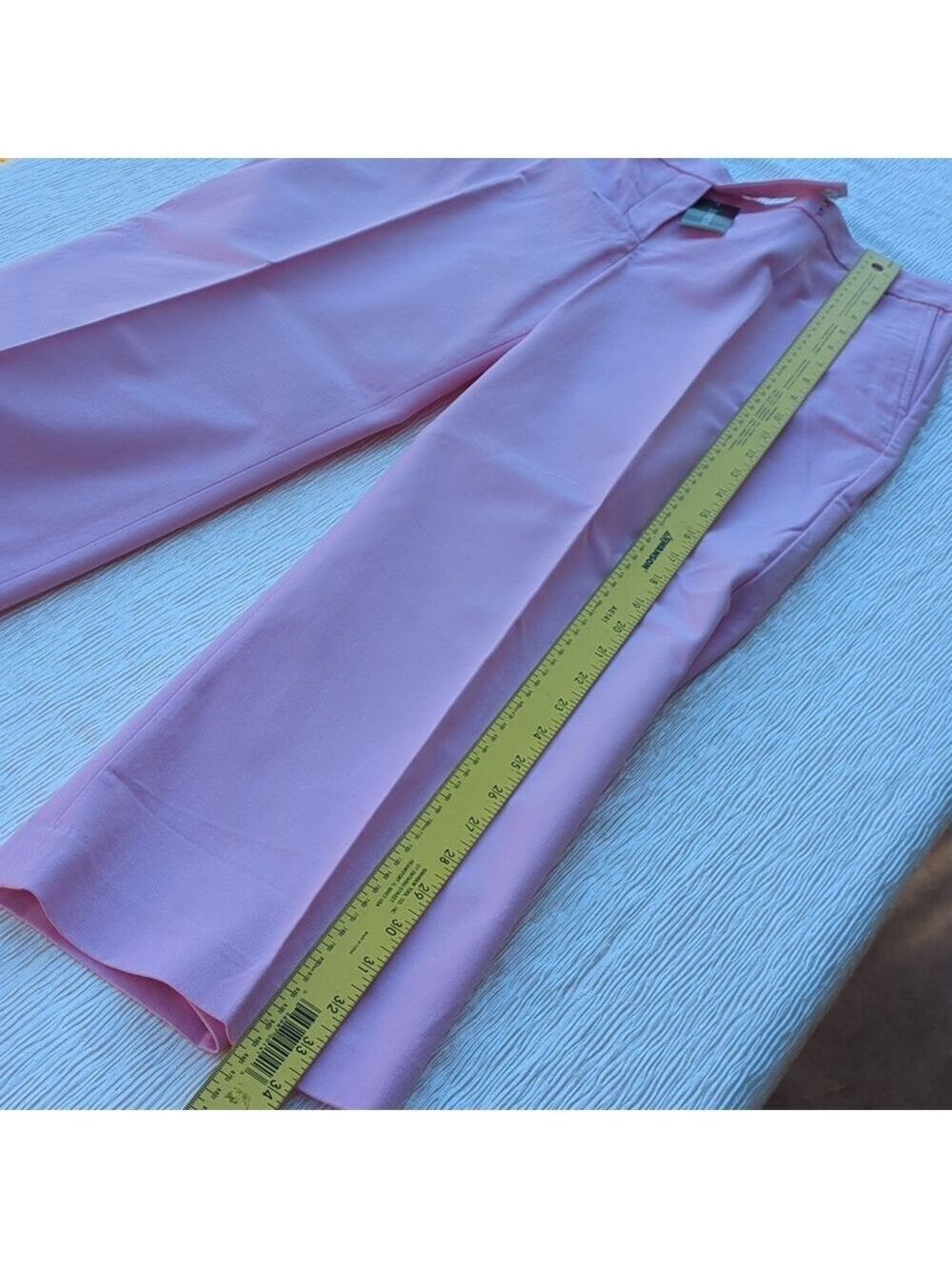 NWT Express Design Studio Pink Editor Pants, Size 12 - Picture 11 of 13